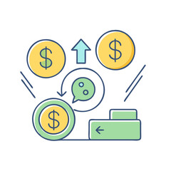 defensive stocks icon, defensive stocks vector illustration-simple illustration of defensive stocks, perfect for defensive stocks logos and icons