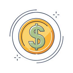 dollar sign icon, dollar sign vector illustration-simple illustration of dollar sign, perfect for dollar sign logos and icons