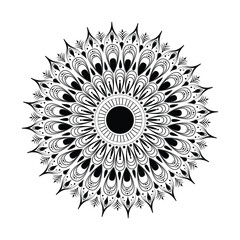 Decorative mandala design background
