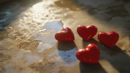 Fototapeta premium Valentine's Day Hearts