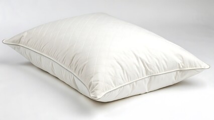 Obraz premium white pillow isolated on white