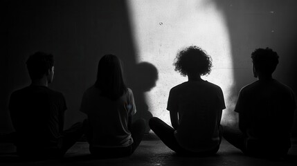 Minimalist Photography of Club Activities in Soft Lighting