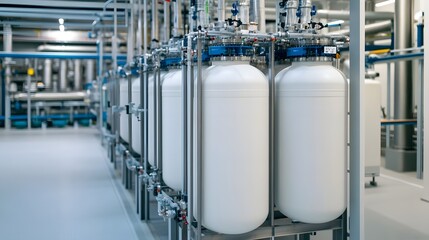 Advanced Water Purification Plant with High-Tech System for Pollution Control