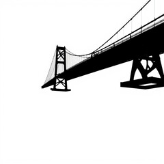 Fototapeta premium Vancouver vector background silhouetted skyline cityscape architecture illustration building city vector