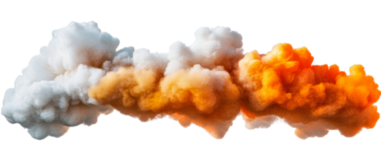 PNG Colorful Fluffy Cloud Formation, transparent background