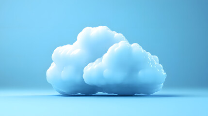 A visual concept of cloud-based AI solutions enhancing data management and real-time processing capabilities for global enterprises.