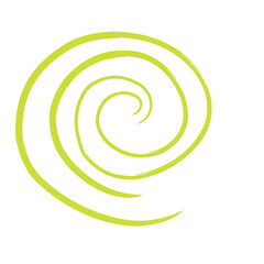 swirl abstract shape