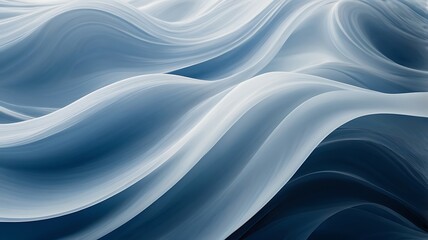 Obraz premium Abstract background with flowing lines. Dynamic waves. Premium design for wallpaper, banner, poster.