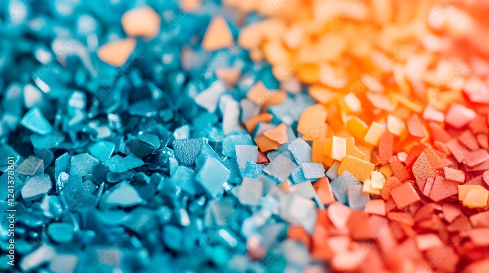 Aufkleber cutting-edge technology extracting microplastics from water,emphasizing pollution control efforts