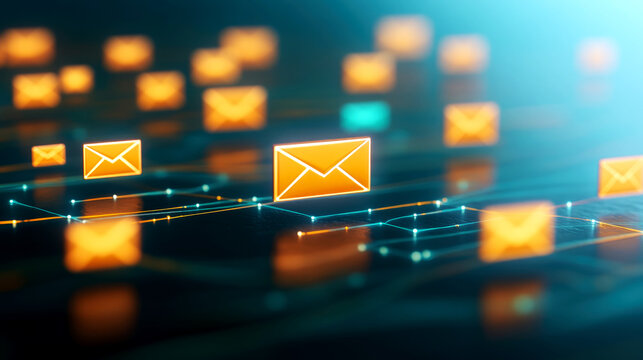 Digital communication event email exchange dynamics in a virtual environment futuristic viewpoint on modern connectivity