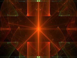 Imaginatory fractal abstract background Image