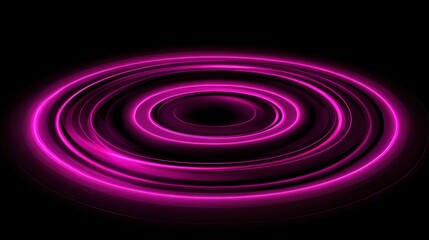 Dynamic Abstract Graphic Design with Concentric Circles