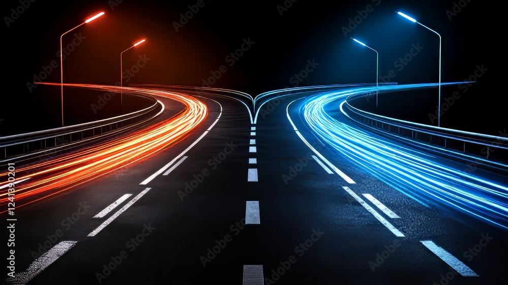 Aufkleber darkness frames data speed lines to highlight optical cables and quick internet performance. light s