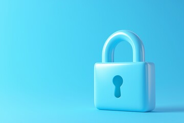 3d Lock icon