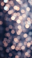 Fototapeta premium Soft bokeh lights create a dreamy atmosphere during a festive evening event