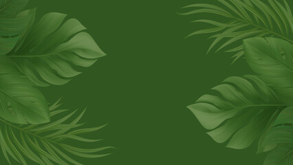 green leaves background, green backdrop