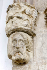 Fototapeta premium Maricel Palace, Sitges, Catalonia, Spain. Reliefs