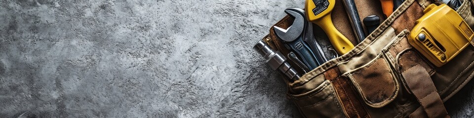 Tools of the Trade: A Craftsman's Well-Equipped Tool Bag