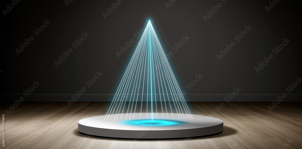 Poster the scene features a glow effect with star sparkles on a transparent background. it includes light e