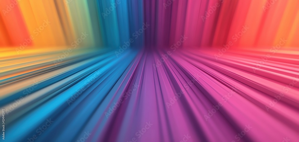 Poster vibrant colors create a dynamic abstract background, perfect for creative projects.