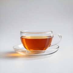 Image of drinking hot tea at tea time