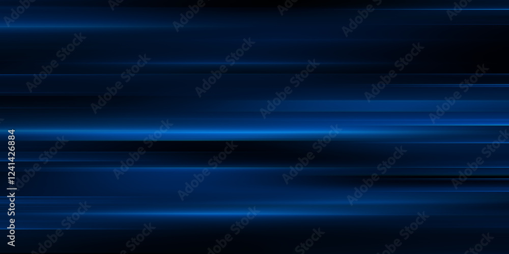 Poster ideal for a technology-themed design, this dynamic abstract gradient background features blurred blu