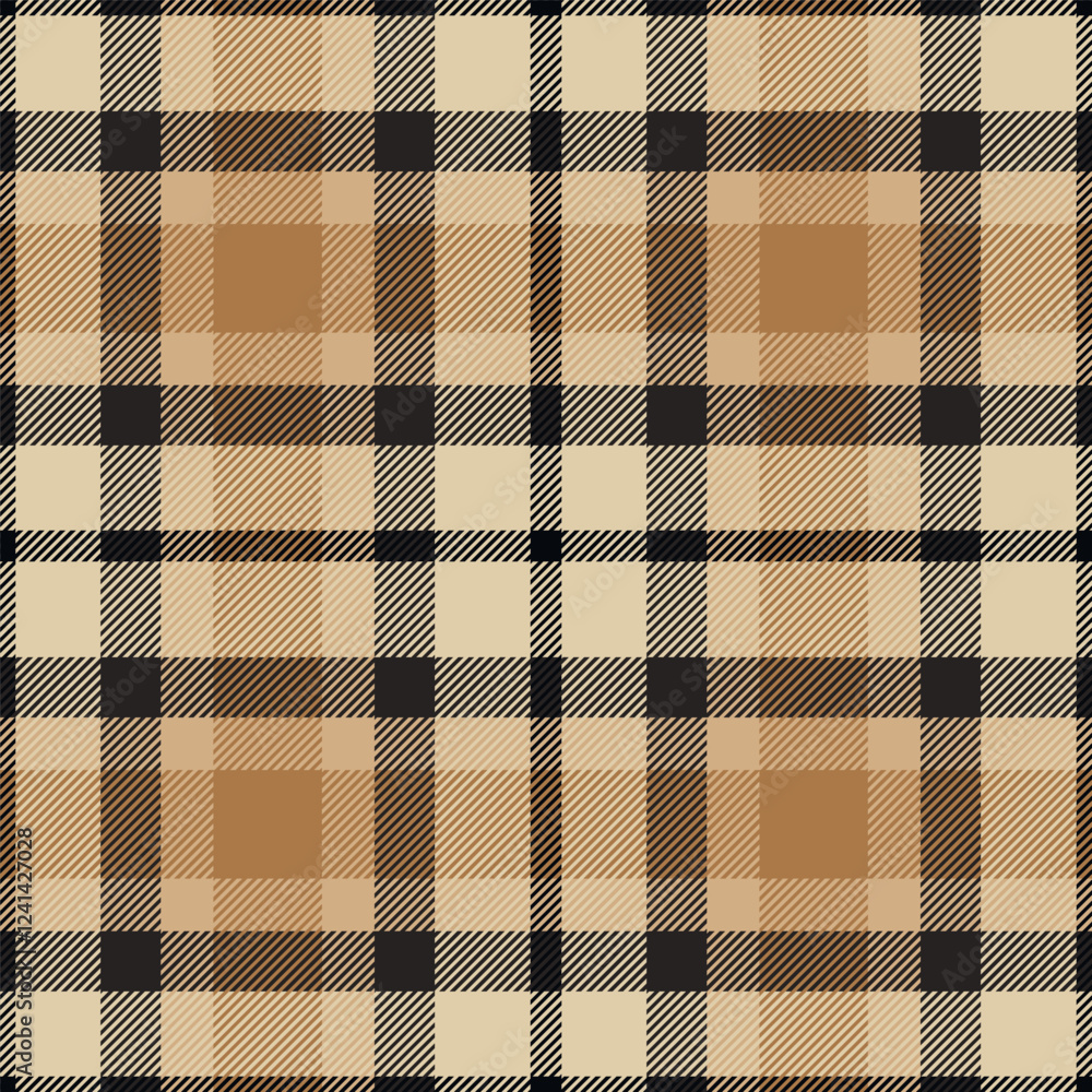 Poster plaid seamless pattern. check line. repeating tartan checks design. repeated scottish stripe flannel