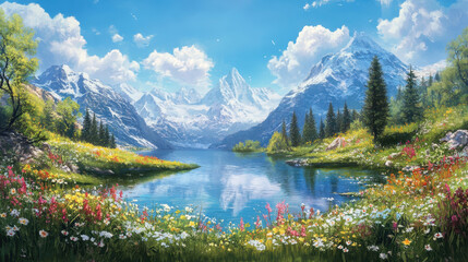 Fototapeta premium Nature’s Ultimate Masterpiece