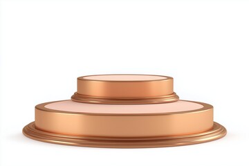 3d cartoon christmas theme product presentation podium