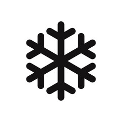 Snowflake icon. Christmas and winter. Vector illustration.