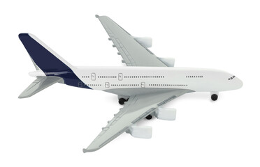 One model of plane isolated on white