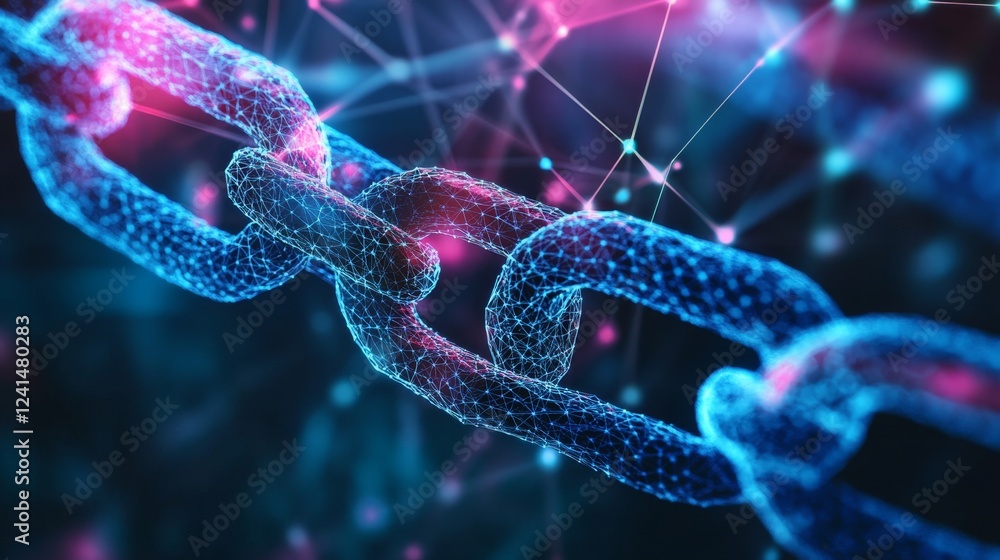 Poster enhancing supply chain resilience through blockchain technology a comprehensive analysis