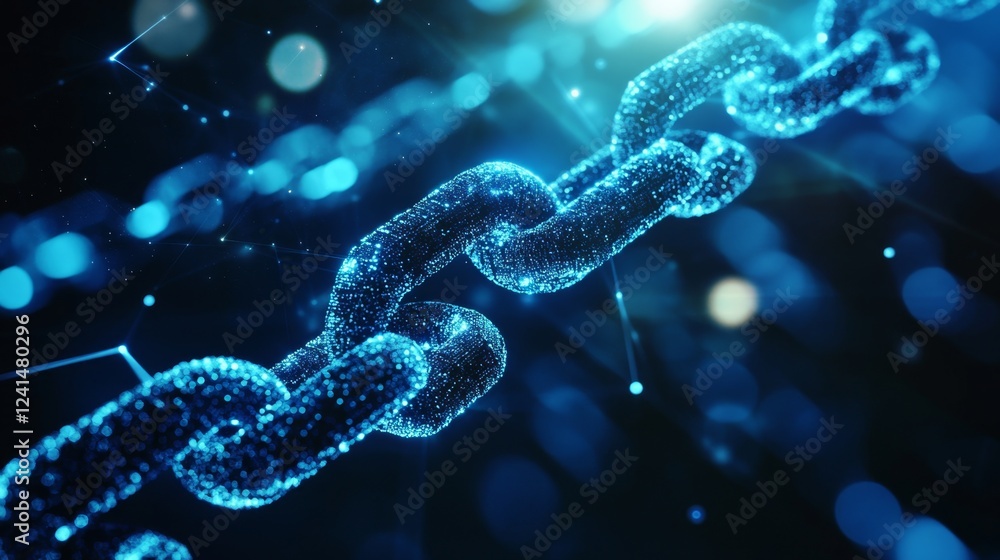 Poster enhancing supply chain resilience through blockchain technology a comprehensive analysis