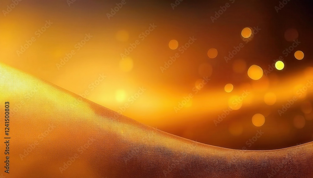 Aufkleber abstract golden light burst with glowing particles and smooth gradient, perfect for luxury backgroun