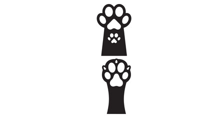 Dog and Cat Paw Print Icon