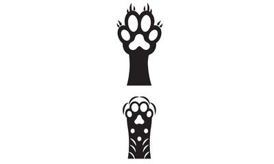Dog and Cat Paw Print Icon