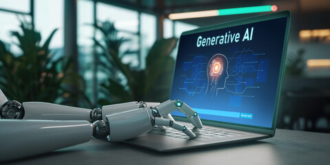 Generative AI virtual assistant tools for prompt engineer and user for ease of engage artificial intelligence AI technology help people to work with generative AI functions by prompting the AI brisk