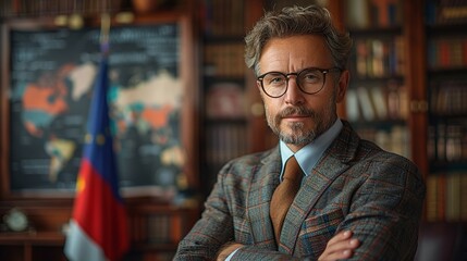 Lawyer Explaining Consumer Protection Laws in Front of a Whiteboard on World Consumer Rights Day