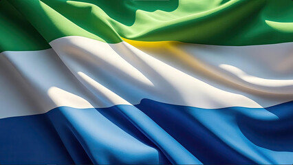 sierra leone flag for national Day or Independence Day of sierra leone