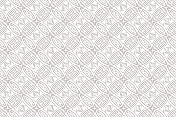 80s Geometric Seamless Pattern Design Background