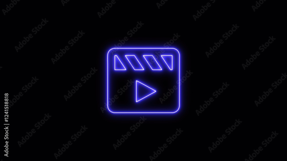 Poster video play button dynamic and recognizable, ensuring smooth media playback, optimizing user experien