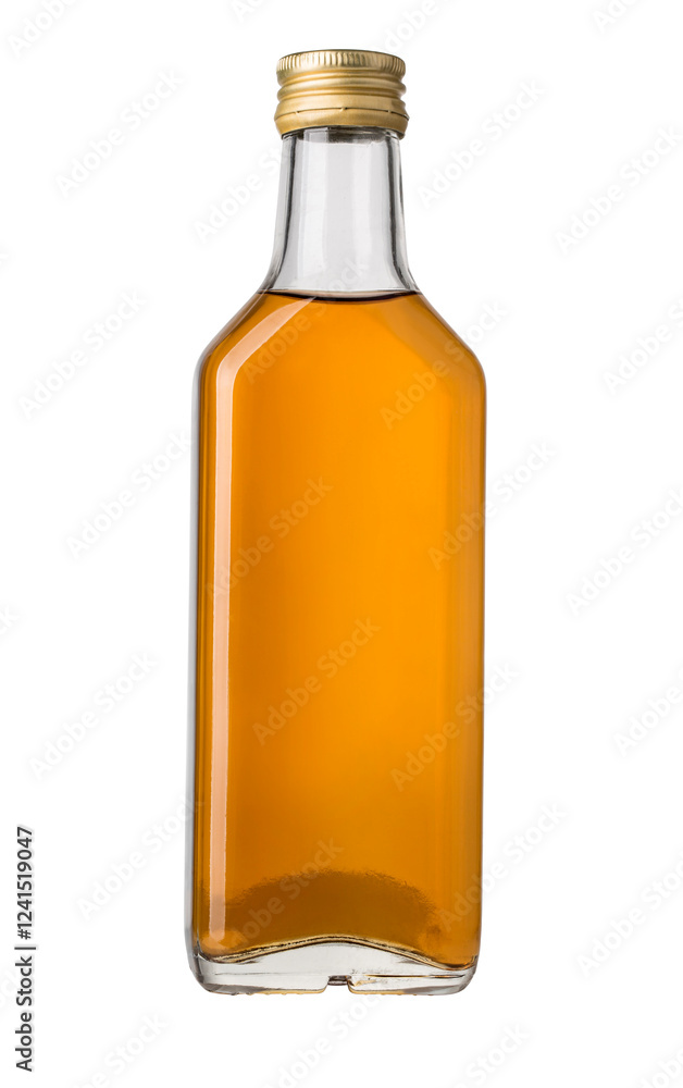 Wall mural  whiskey bottle isolated