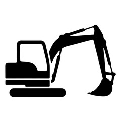 excavator vector illustration