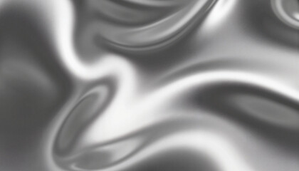 Fototapeta premium Reflective metallic surface bending light into abstract shapes, dynamic depth