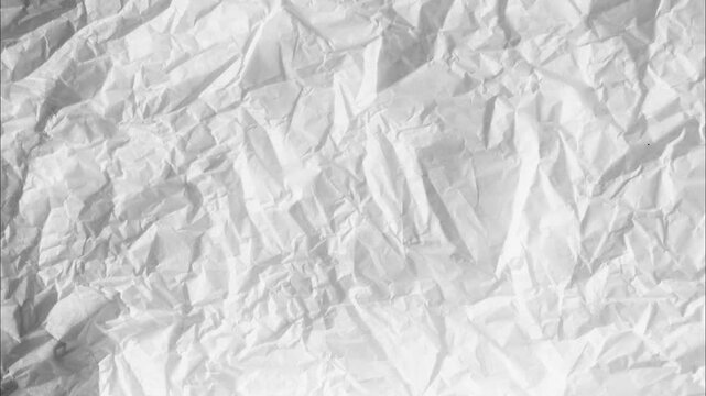 crumpled paper texture animation