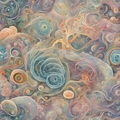 background of microorganisms