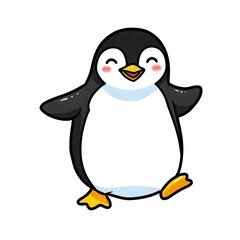 Obraz premium happy penguin