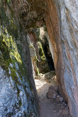 Mysterious Underground Tunnels in Zona X Cusco Peru with Hidden Chinkanas and Carved Stones from the Ancient Inca Civilization Near Sacsayhuaman