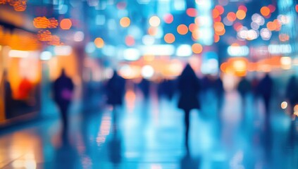 Night City Blur: Anonymity in Urban Lights