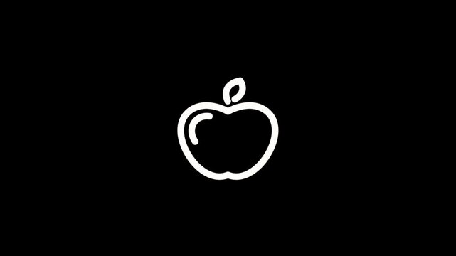 apple with heart